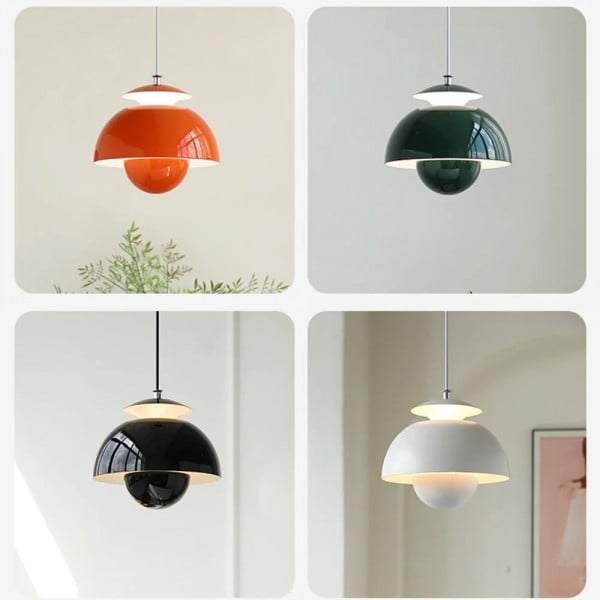 Elegant Glass Drop LED Pendant Lamp - Pexav