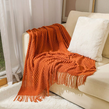 Soft Plush Throw Blanket for Home Decor
