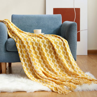 Soft Plush Throw Blanket for Home Decor