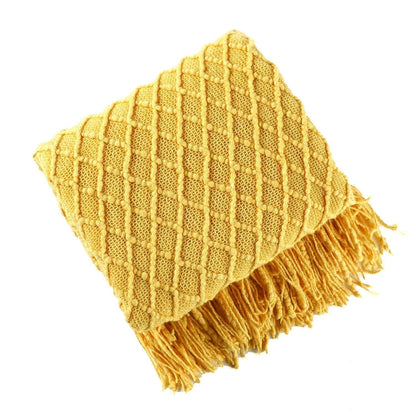 Soft Plush Throw Blanket for Home Decor