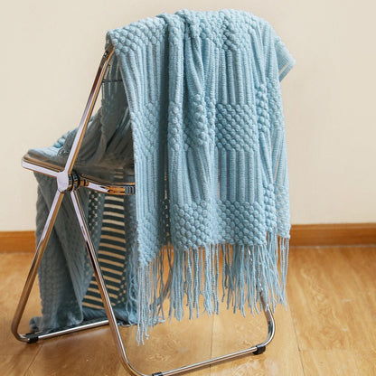 Soft Plush Throw Blanket for Home Decor