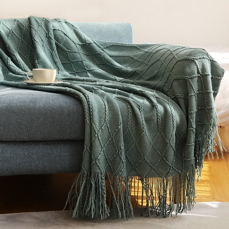 Soft Plush Throw Blanket for Home Decor