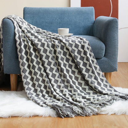 Soft Plush Throw Blanket for Home Decor