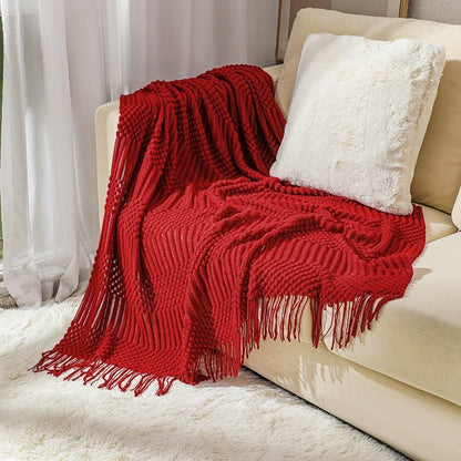 Soft Plush Throw Blanket for Home Decor