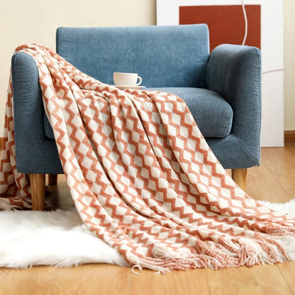 Soft Plush Throw Blanket for Home Decor
