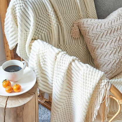 Soft Plush Throw Blanket for Home Decor