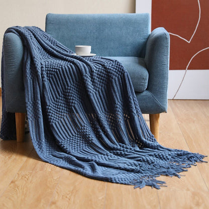 Soft Plush Throw Blanket for Home Decor
