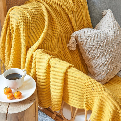 Soft Plush Throw Blanket for Home Decor
