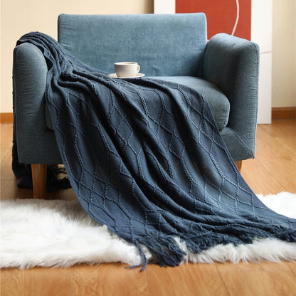 Soft Plush Throw Blanket for Home Decor