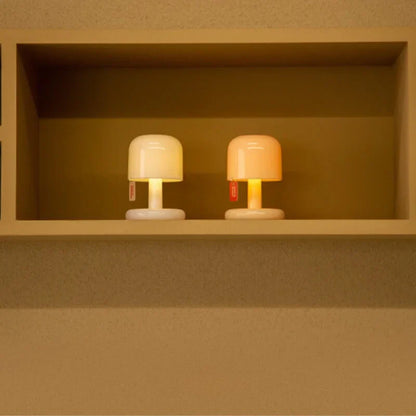 Compact Battery Table Lamp Small Ambient Light