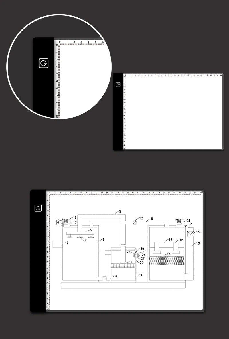 Colorful LED Digital Art Pad