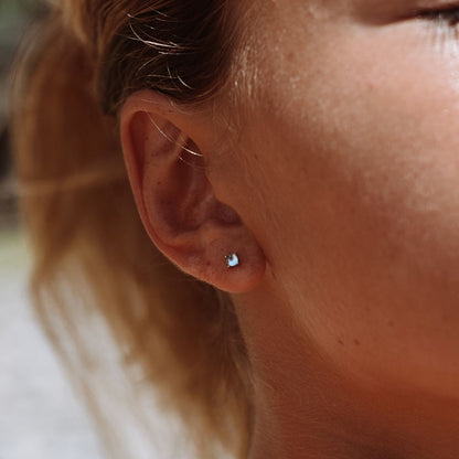 Beautiful White Pearl Drop Earrings - Pexav