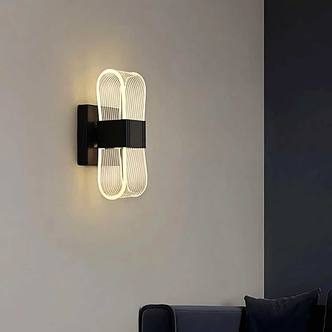Contemporary Round LED Wall Lamp - Pexav