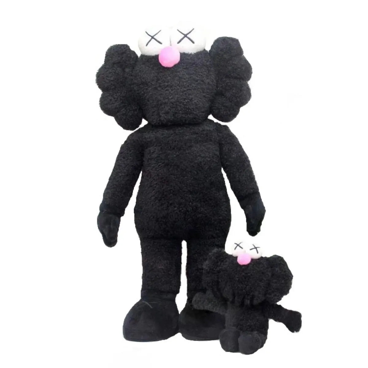 Original Art Plush Toy and Play Figure - ArtBuddy Dissecto-Black-15.75 inches-Nora Luxe