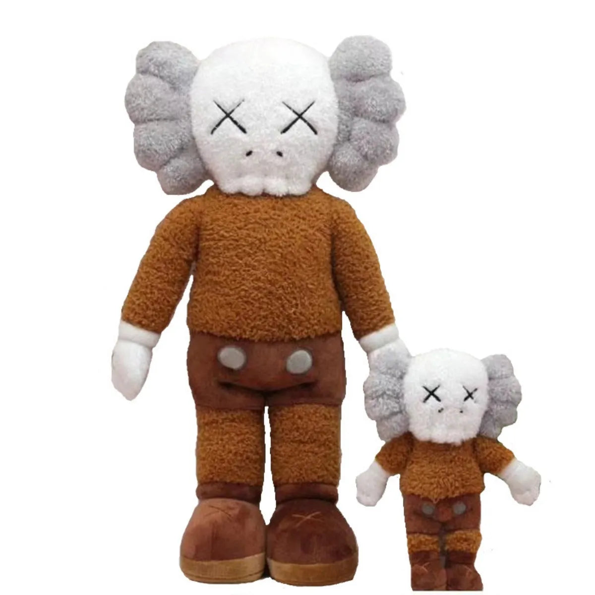 Original Art Plush Toy and Play Figure - ArtBuddy Dissecto-Brown-15.75 inches-Nora Luxe