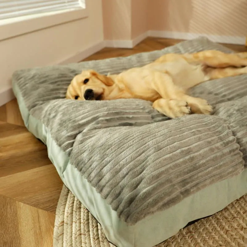 Orthopaedic Dog Bed with Removable Cover - SnuggleRest-Gray-L-Nora Luxe