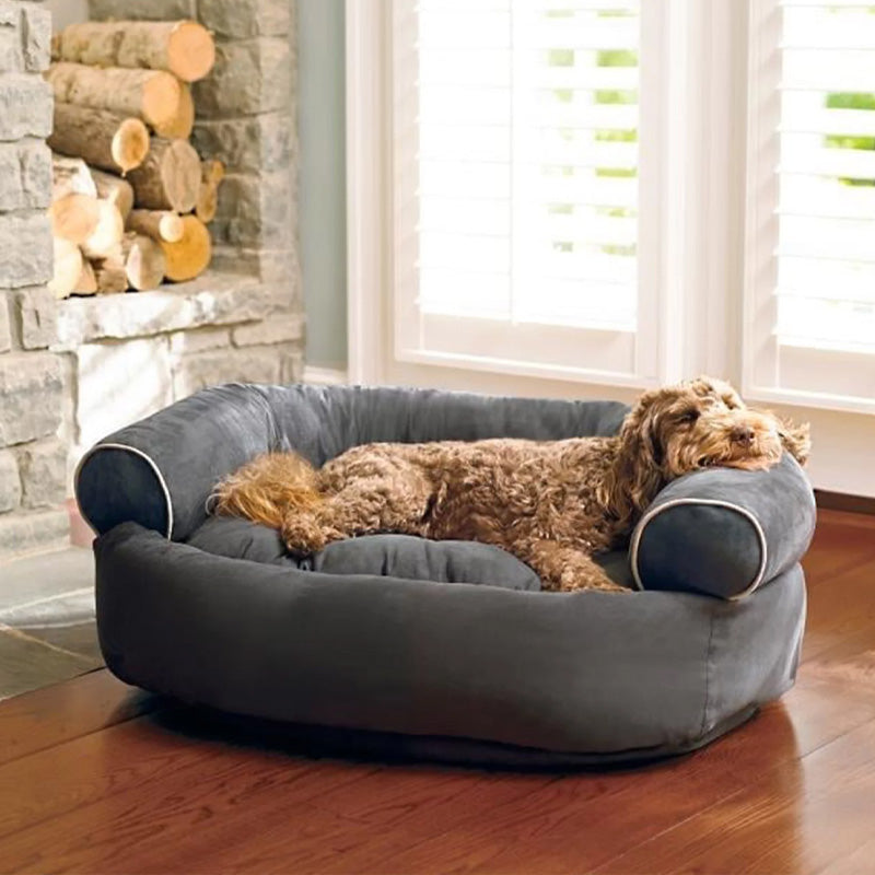 Comfy Pet Couch with Plush Cushion - Pexav