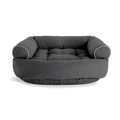 Orthopaedic Dog Sofa with Soft Filling - CalmPaw Sofa-Dark Gray-S-Nora Luxe