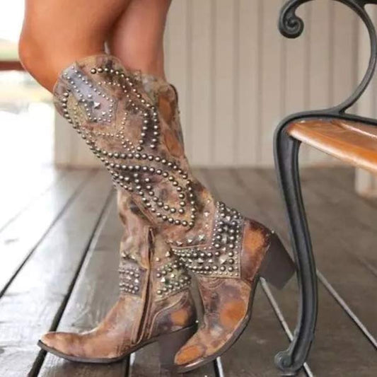 Comfortable Tall Boots for Ladies - Selena - Pexav