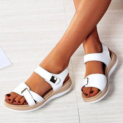 Comfortable Women's Sandals with Adjustable Strap - Pexav
