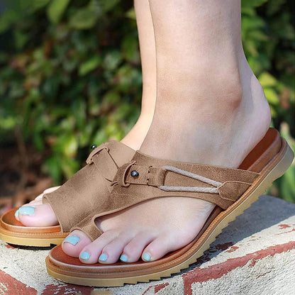 Orthopaedic summer sandals with open toe area – Ziva-Gray-3-The Livary