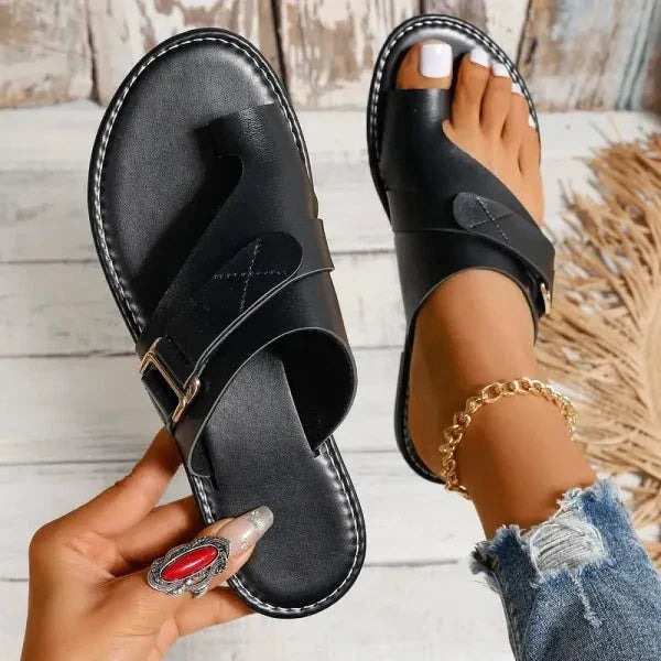 Comfortable Arch Support Leather Sandals for Women