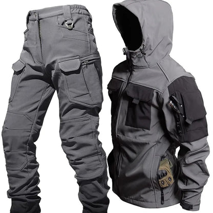 Outdoor Men's Set - Max-Gray-S-Nora Luxe