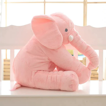 Soft Plush Elephant Baby Pillow