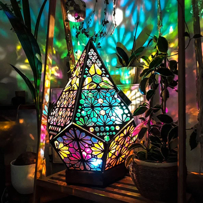 Vibrant LED Table Lamp Colorful Mood Light - Pexav