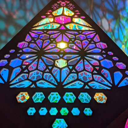 Vibrant LED Table Lamp Colorful Mood Light