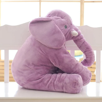 Soft Plush Elephant Baby Pillow