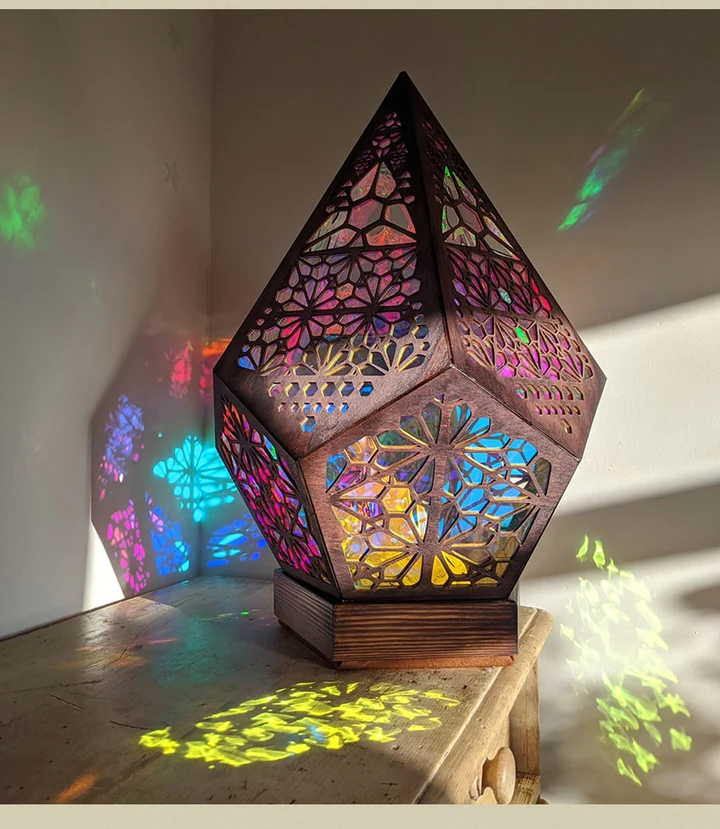 Vibrant LED Table Lamp Colorful Mood Light