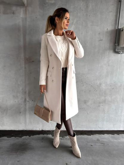 Classic Luxury Long Coat - Pexav