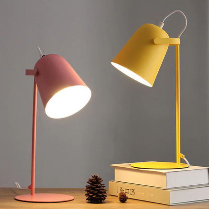 Unique Colorful Metal Desk Table Lamp