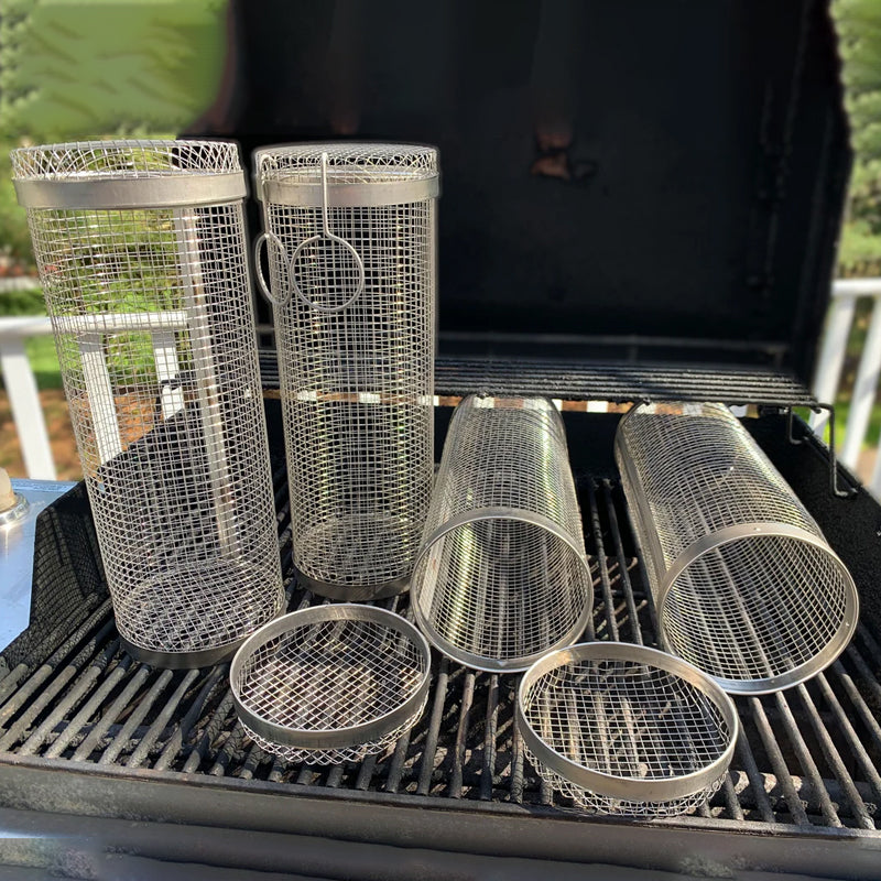Metal Outdoor Barbecue Grill Basket