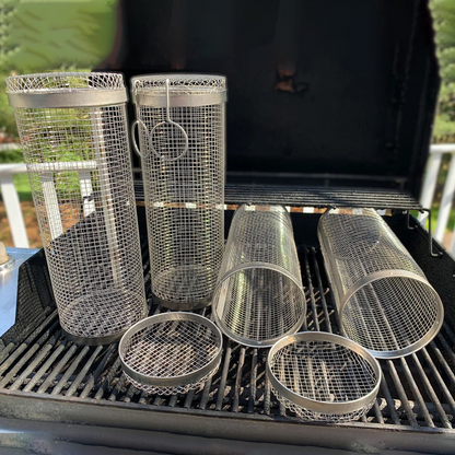 Metal Outdoor Barbecue Grill Basket