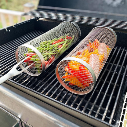 Metal Outdoor Barbecue Grill Basket
