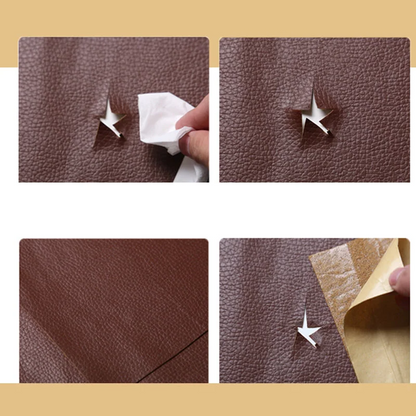 Easy Peel Faux Leather Furniture Repair Patch