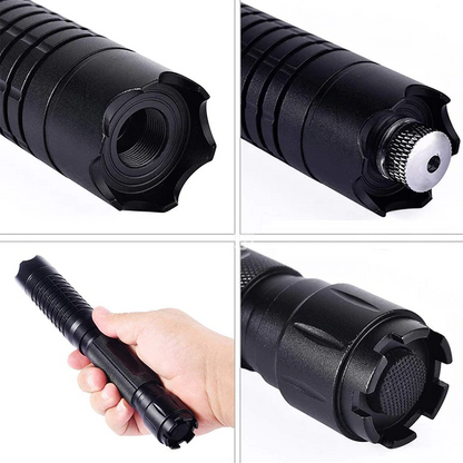Bright High-Intensity LED Tactical Flashlight - Heavy Duty Torch