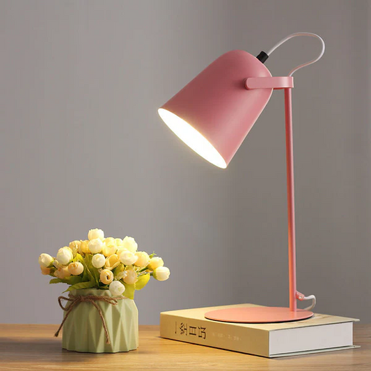 Unique Colorful Metal Desk Table Lamp - Pexav