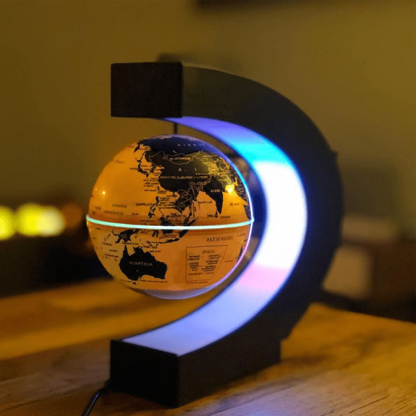 Illuminated Magnetic Globe Lamp