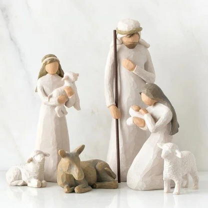 Christmas Nativity Scene 20 Piece Figurine Set