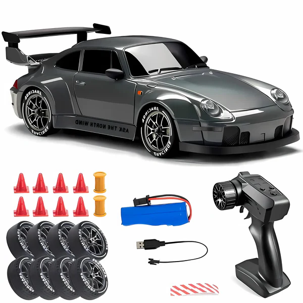 Classic Offroad RC Vehicle with LED Lights - Pexav