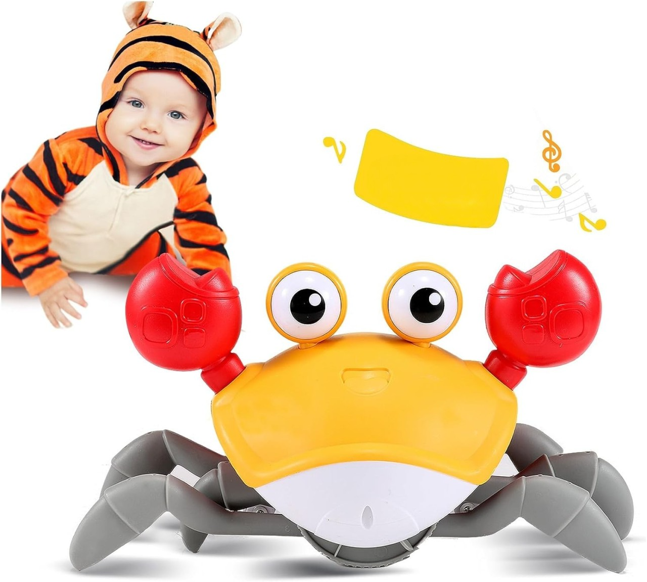 Colorful Crab Baby Development Toy