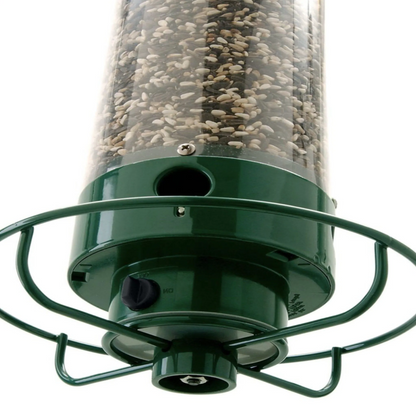 Wild Bird Feeder with Squirrel Deterrent Spinner