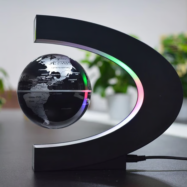 Illuminated Magnetic Globe Lamp