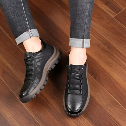 Orthotic Men's Genuine Leather Loafers with Arch Support