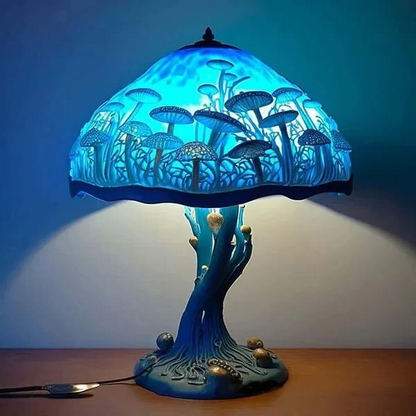 Colorful Art Glass Desk Lamp
