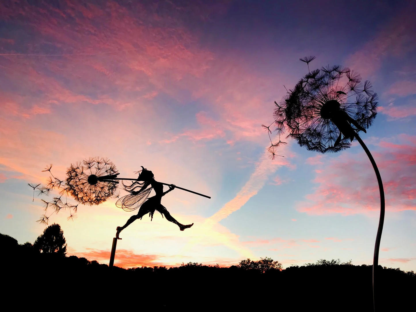 Whimsical Outdoor Garden Statue Figures