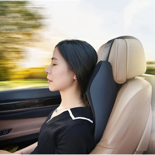 Comfortable Car Headrest Neck Pillow, Relief For Neck Strain - Pexav